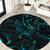 New Zealand Skink Round Carpet Aotearoa Maori Mix Paua Shell