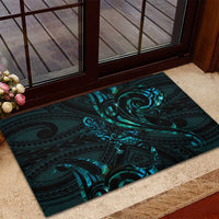 New Zealand Skink Rubber Doormat Aotearoa Maori Mix Paua Shell LT14 - Polynesian Pride