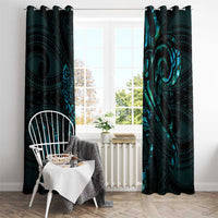 New Zealand Skink Window Curtain Aotearoa Maori Mix Paua Shell LT14 - Polynesian Pride