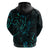 New Zealand Skink Zip Hoodie Aotearoa Maori Mix Paua Shell