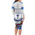 fiji-holy-cross-college-long-sleeve-bodycon-dress-happy-50th-anniversary-fijian-tagimoucia-tapa-pattern