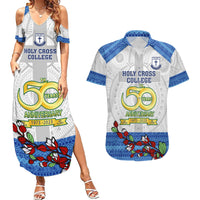 personalised-fiji-holy-cross-college-couples-matching-summer-maxi-dress-and-hawaiian-shirt-happy-50th-anniversary-fijian-tagimoucia-tapa-pattern