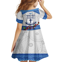 personalised-fiji-holy-cross-college-family-matching-off-shoulder-short-dress-and-hawaiian-shirt-happy-50th-anniversary-fijian-tagimoucia-tapa-pattern