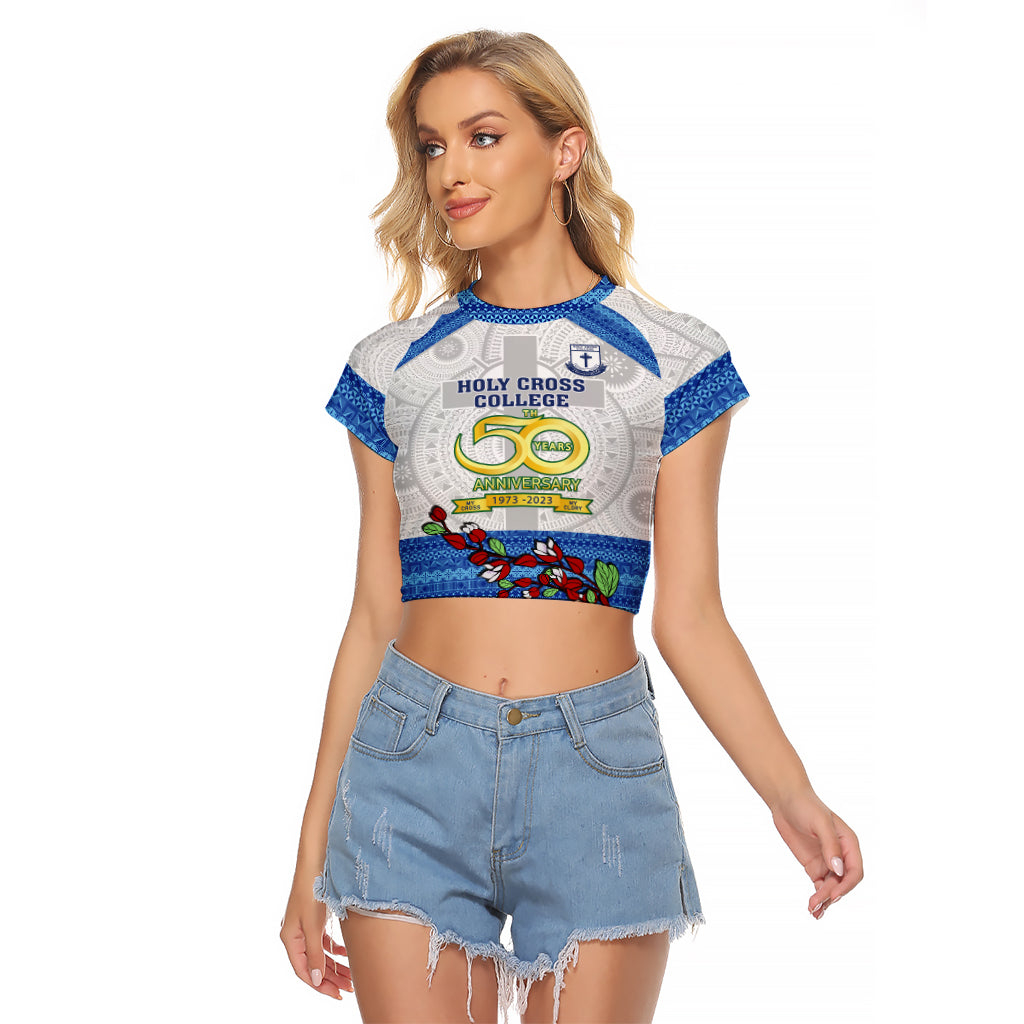 personalised-fiji-holy-cross-college-raglan-cropped-t-shirt-happy-50th-anniversary-fijian-tagimoucia-tapa-pattern