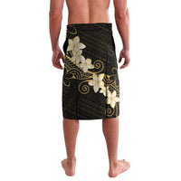Black and Gold Hawaii Lavalava Hammerhead Shark Tattoo Curve Polynesian - Polynesian Pride