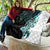 Proud Aotearoa Quilt Maori Silver Fern Mix Paua Shell Pattern