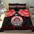 Aotearoa Toitu Te Tiriti Bedding Set Haka Tiki Honour The Treaty