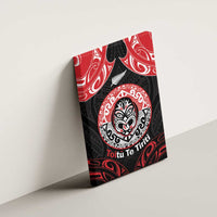 Aotearoa Toitu Te Tiriti Canvas Wall Art Haka Tiki Honour The Treaty LT14 - Polynesian Pride