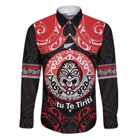 Aotearoa Toitu Te Tiriti Family Matching Puletasi and Hawaiian Shirt Haka Tiki Honour The Treaty