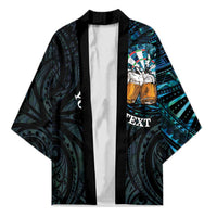 Personalized New Zealand Darts Beer Kimono Paua Shell Aotearoa Maori Tattoo - Polynesian Pride