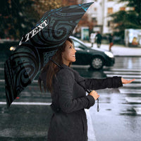 Personalized New Zealand Darts Beer Umbrella Paua Shell Aotearoa Maori Tattoo - Polynesian Pride