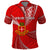 Custom Tonga College Alete Polo Shirt Class Of Year Kolisi Tonga Ngatu Pattern LT14 Red - Polynesian Pride