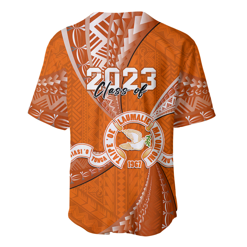 Personalised Tonga Tailulu College Baseball Jersey Class Of Year Tongan Ngatu Pattern LT14 - Polynesian Pride