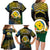 Personalised Malampa Day Family Matching Long Sleeve Bodycon Dress and Hawaiian Shirt Vanuatu Provinces Polynesian Pattern