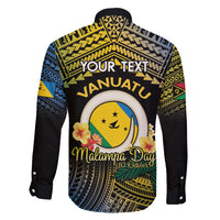 Personalised Malampa Day Family Matching Summer Maxi Dress and Hawaiian Shirt Vanuatu Provinces Polynesian Pattern LT14 - Polynesian Pride