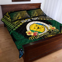 Personalised Malampa Day Quilt Bed Set Vanuatu Provinces Polynesian Pattern LT14 - Polynesian Pride