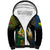 Personalised Malampa Day Sherpa Hoodie Vanuatu Provinces Polynesian Pattern