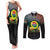 Personalised Penama Day Couples Matching Tank Maxi Dress and Long Sleeve Button Shirt Vanuatu Provinces Polynesian Pattern