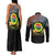 Personalised Penama Day Couples Matching Tank Maxi Dress and Long Sleeve Button Shirt Vanuatu Provinces Polynesian Pattern