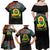 Personalised Penama Day Family Matching Off Shoulder Maxi Dress and Hawaiian Shirt Vanuatu Provinces Polynesian Pattern