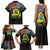 Personalised Penama Day Family Matching Tank Maxi Dress and Hawaiian Shirt Vanuatu Provinces Polynesian Pattern