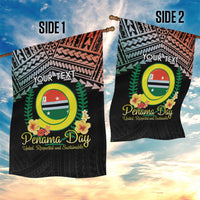 Personalised Penama Day Garden Flag Vanuatu Provinces Polynesian Pattern LT14 - Polynesian Pride
