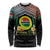 Personalised Penama Day Long Sleeve Shirt Vanuatu Provinces Polynesian Pattern