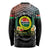 Personalised Penama Day Long Sleeve Shirt Vanuatu Provinces Polynesian Pattern