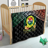Personalised Penama Day Quilt Vanuatu Provinces Polynesian Pattern
