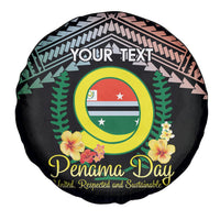 Personalised Penama Day Spare Tire Cover Vanuatu Provinces Polynesian Pattern LT14 - Polynesian Pride