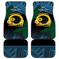 Personalised Sanma Day Car Mats Vanuatu Provinces Polynesian Pattern LT14 - Polynesian Pride