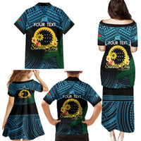 Personalised Sanma Day Family Matching Puletasi and Hawaiian Shirt Vanuatu Provinces Polynesian Pattern LT14 - Polynesian Pride