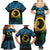 Personalised Sanma Day Family Matching Summer Maxi Dress and Hawaiian Shirt Vanuatu Provinces Polynesian Pattern