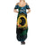 Personalised Sanma Day Family Matching Summer Maxi Dress and Hawaiian Shirt Vanuatu Provinces Polynesian Pattern