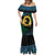 Personalised Sanma Day Mermaid Dress Vanuatu Provinces Polynesian Pattern