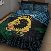 Personalised Sanma Day Quilt Bed Set Vanuatu Provinces Polynesian Pattern LT14 - Polynesian Pride