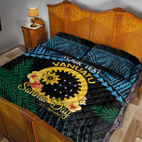 Personalised Sanma Day Quilt Bed Set Vanuatu Provinces Polynesian Pattern LT14 - Polynesian Pride