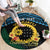 Personalised Sanma Day Round Carpet Vanuatu Provinces Polynesian Pattern