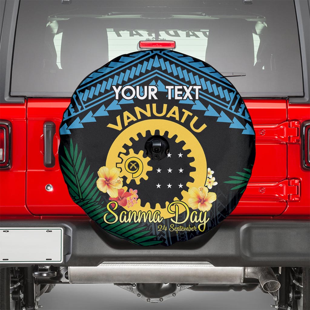 Personalised Sanma Day Spare Tire Cover Vanuatu Provinces Polynesian Pattern LT14 - Polynesian Pride