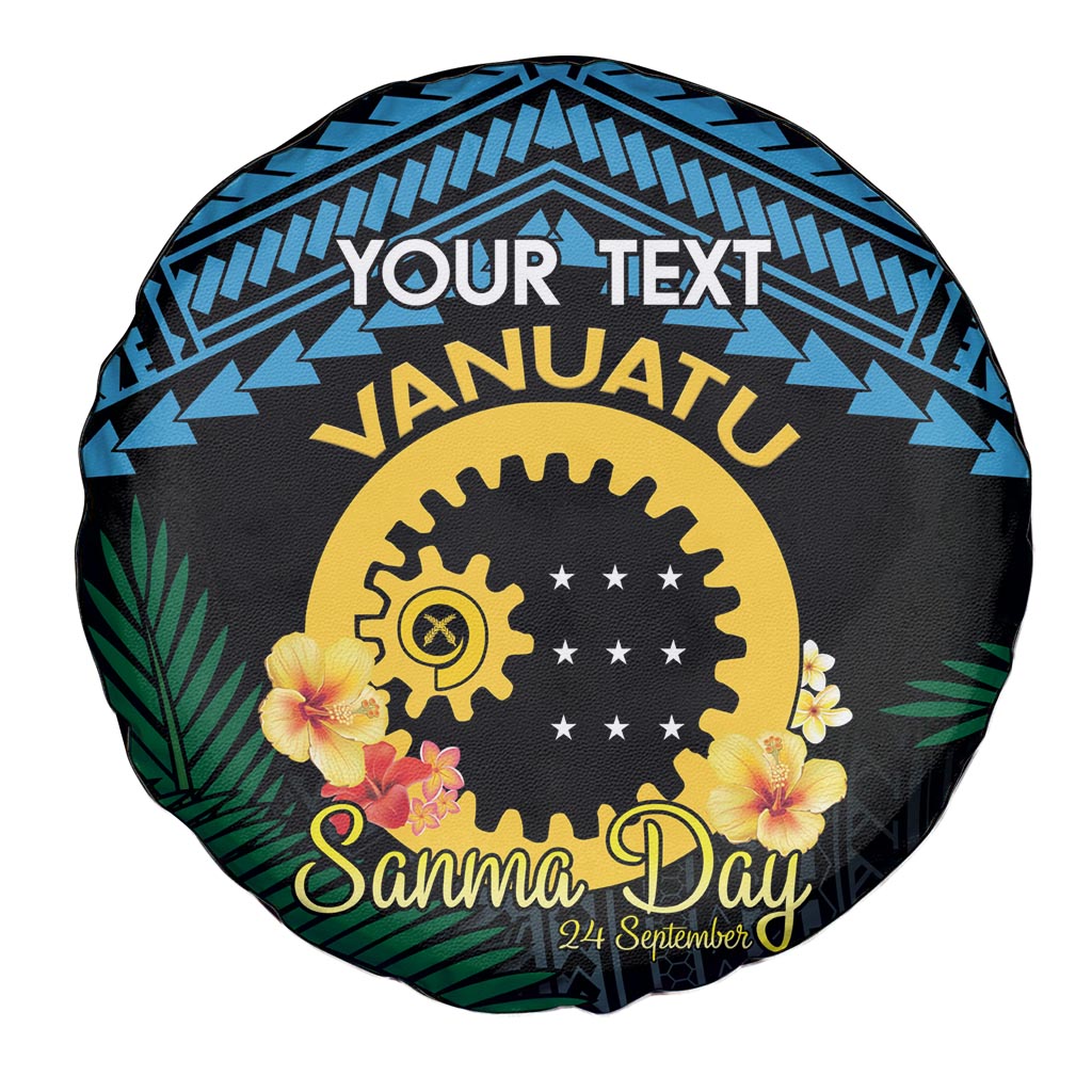 Personalised Sanma Day Spare Tire Cover Vanuatu Provinces Polynesian Pattern LT14 - Polynesian Pride