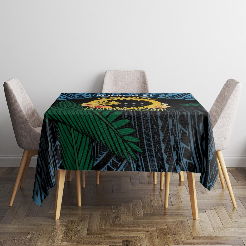 Personalised Sanma Day Tablecloth Vanuatu Provinces Polynesian Pattern LT14 - Polynesian Pride