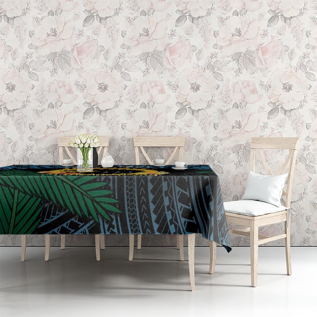 Personalised Sanma Day Tablecloth Vanuatu Provinces Polynesian Pattern LT14 - Polynesian Pride