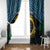 Personalised Sanma Day Window Curtain Vanuatu Provinces Polynesian Pattern