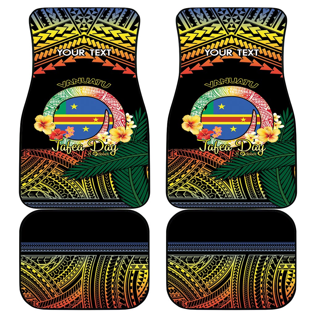 Personalised Tafea Day Car Mats Vanuatu Provinces Polynesian Pattern LT14 - Polynesian Pride