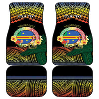 Personalised Tafea Day Car Mats Vanuatu Provinces Polynesian Pattern LT14 - Polynesian Pride