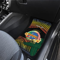 Personalised Tafea Day Car Mats Vanuatu Provinces Polynesian Pattern LT14 - Polynesian Pride