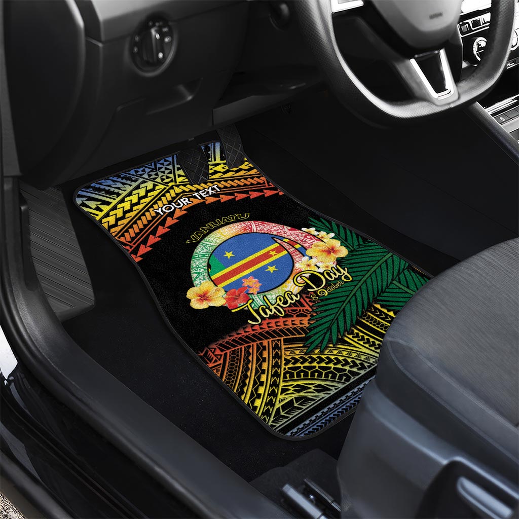 Personalised Tafea Day Car Mats Vanuatu Provinces Polynesian Pattern LT14 - Polynesian Pride