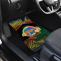 Personalised Tafea Day Car Mats Vanuatu Provinces Polynesian Pattern LT14 - Polynesian Pride