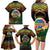 Personalised Tafea Day Family Matching Long Sleeve Bodycon Dress and Hawaiian Shirt Vanuatu Provinces Polynesian Pattern