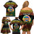 Personalised Tafea Day Family Matching Off Shoulder Short Dress and Hawaiian Shirt Vanuatu Provinces Polynesian Pattern